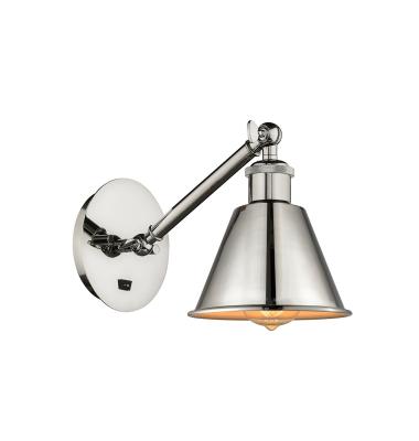 Innovations 317-1W-PN-M8 1-Light Sconce Polished Nickel