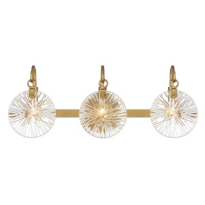 Savoy House 8-3981-3-322 Addison 3-Light Bathroom Vanity Light in Warm Brass (24