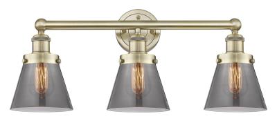 Innovations Lighting 616-3W-AB-G63 Edison Three Light Bath Vanity Bath Vanity Light Antique Brass