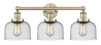 Innovations Lighting 616-3W-AB-G74 Edison Three Light Bath Vanity Bath Vanity Light Antique Brass