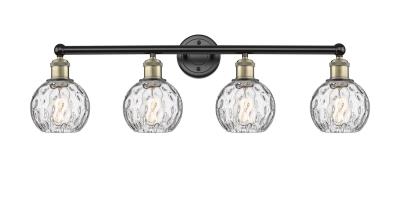 Innovations Lighting 616-4W-BAB-G1215-6 Edison Four Light Bath Vanity Bath Vanity Light Black Antique Brass