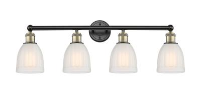 Innovations Lighting 616-4W-BAB-G441 Edison Four Light Bath Vanity Bath Vanity Light Black Antique Brass