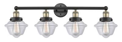 Innovations Lighting 616-4W-BAB-G532 Edison Four Light Bath Vanity Bath Vanity Light Black Antique Brass