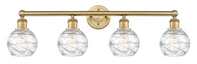 Innovations Lighting 616-4W-BB-G1213-6 Edison Four Light Bath Vanity Bath Vanity Light Brushed Brass
