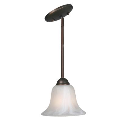 Golden - 4120 RBZ-MBL - Multi-Family - One Light Mini Pendant - Rubbed Bronze