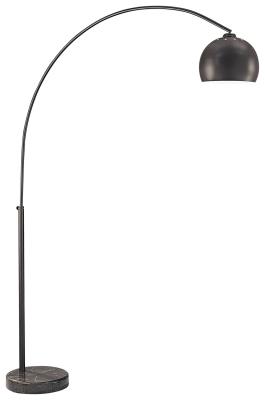 George Kovacs - P053-615B - George`S Reading Room - One Light Arc Floor Lamp - Dorian Bronze