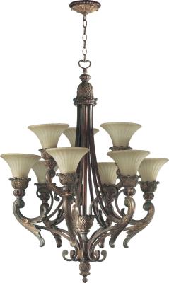 Quorum Canada - 6230-9-88 - Madeleine - Nine Light Chandelier - Corsican Gold