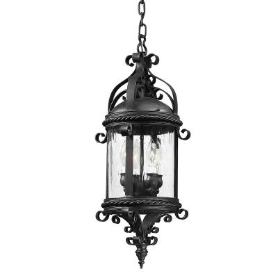 Four Light Hanging Lantern - Old Bronze