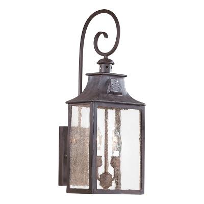 Two Light Wall Lantern - Old Bronze