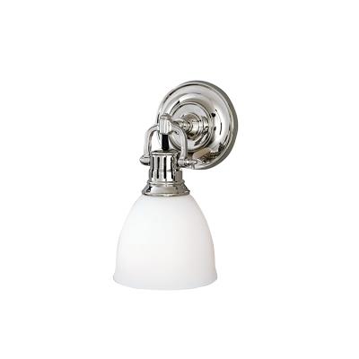 One Light Wall Sconce - Polished Nickel