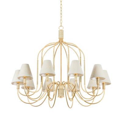 Hudson Valley Warrensburg Ten Light Chandelier