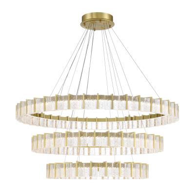 Minka-Lavery LED Chandelier in Soft Brass from Sevryn collection  2410-695-L