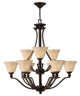 LED Foyer Pendant - Olde Bronze