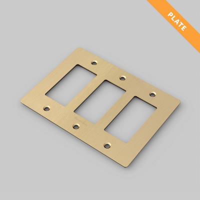 Buster + Punch - NPL-05299 - Wall Plate - Brass