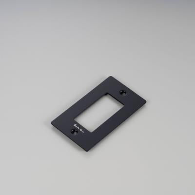 Buster + Punch - NPL-053060 - Wall Plate - Black
