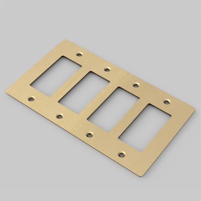 Buster + Punch - NPL-053593 - Wall Plate - Brass