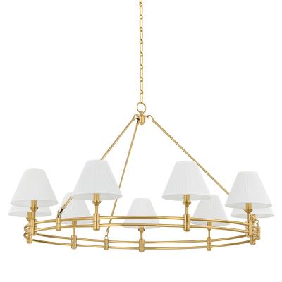 Hudson Valley Adley Nine Light Chandelier - Thumbnail 2