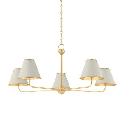 Hudson Valley Burghley Five Light Chandelier - Thumbnail 2
