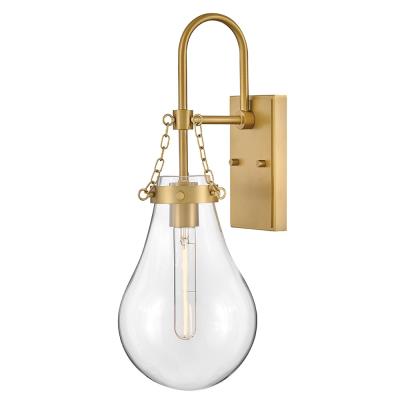 Eloise LED Wall Sconce Lacquered Brass - Thumbnail 3