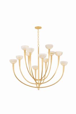 Hudson Valley 9045-VGL Maywood 12 Light Chandelier
