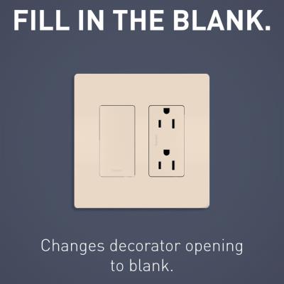 Produktbild von Legrand 771386 Wippe Für Phasenabschnitt-Dimmer 400W/600W – Ersatzteil Für Installationsschalterprogramme