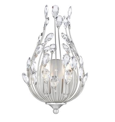 calypso-6-light-crystal-teardrop-vibrant-gold-chandelier | Design