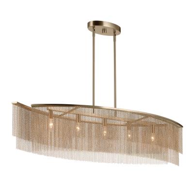 calypso-6-light-crystal-teardrop-vibrant-gold-chandelier | Design