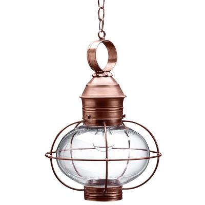 2542-AC-MED-CLR - Northeast Lantern - One Light Hanging Lantern
