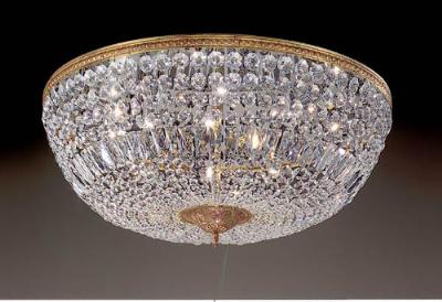 Classic Lighting 52208 MS SC Crystal Baskets Flush/Semi-Flush Mount Light Classic Lighting 52208 MS SC Crystal Baskets Flush/Semi-Flush Mount Light