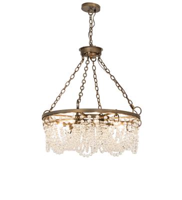 Mid. Chandeliers - Crystal | Sun Lighting on Broadway