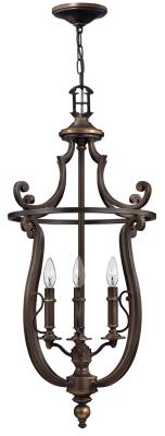 LED Foyer Pendant - Olde Bronze