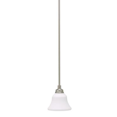 Kichler - 3482NI - Langford - One Light Mini Pendant - Brushed Nickel