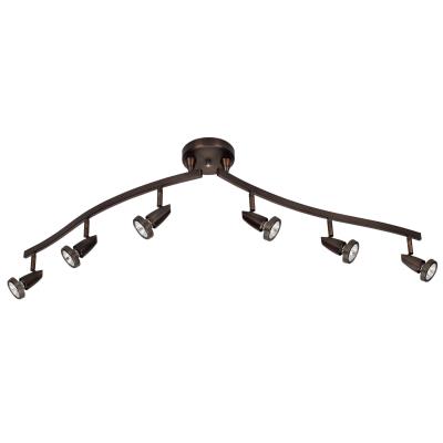 Access - 52226-BRZ - Six Light Semi-Flush Mount - Bronze