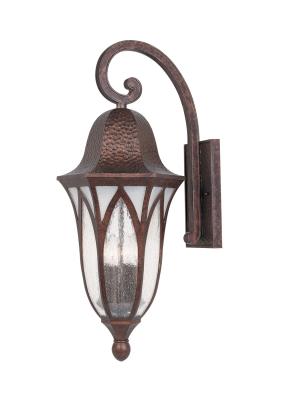 Four Light Wall Lantern - Burnished Antique Copper