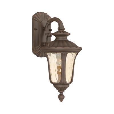 One Light Outdoor Wall Lantern - Hand Applied Imperial Bronze