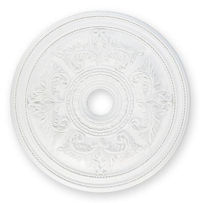 Ceiling Medallion - Hand Applied White