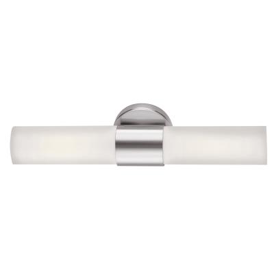 Aqueous - Two Light Wall Fixture - Brushed Steel