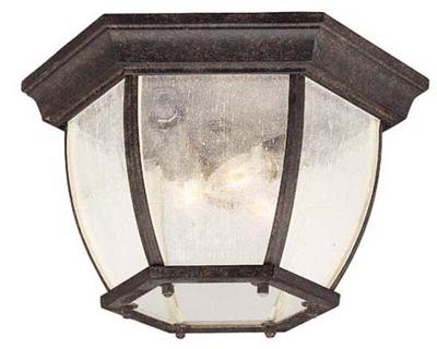 Acclaim Lighting - 5602BC/SD - Flushmounts - Three Light Flushmount - Black Coral