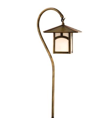 Meyda Tiffany - 73543 - Seneca - One Light Landscape Fixture - Antique Copper,Antique