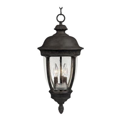 Three Light Outdoor Hanging Lantern - Sienna