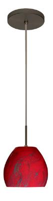 Besa - 1BT-4122MA-BR - Bolla - One Light Pendant - Bronze