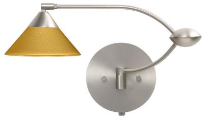 Besa - 1WU-282490-SN - One Light Swing Arm Wall Sconce - Satin Nickel