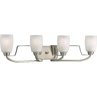 Progress Lighting - P2797-09 - Wisten - Four Light Bath - Brushed Nickel