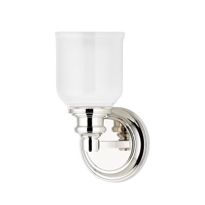 One Light Bath Bracket - Polished Nickel