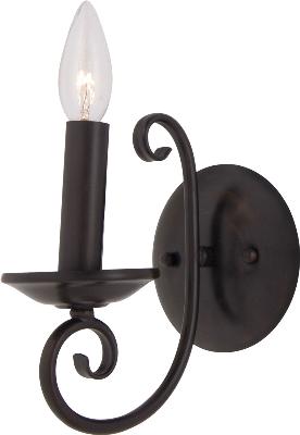 Maxim - 70001OI - Loft - One Light Wall Sconce - Oil Rubbed Bronze