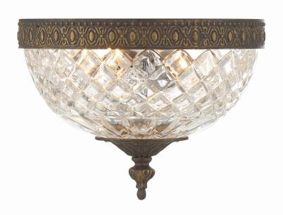 Crystorama - 117-8-EB - Ceiling Mount - Two Light Flush Mount - English Bronze