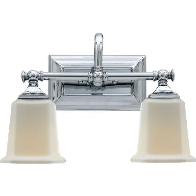 Quoizel - NL8602C - Nicholas - Two Light Bath Fixture - Polished Chrome