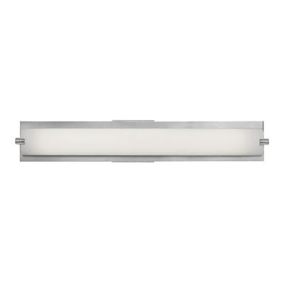 Access - 31010-BS/OPL - Geneva - One Light Vanity - Brushed Steel