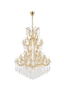 Elegant Lighting - 2800G54G-GT/RC - 61 Light Chandelier - Gold