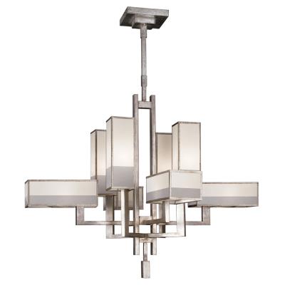 Fine Art - 733840-2ST - Perspectives - Eight Light Chandelier - Silver